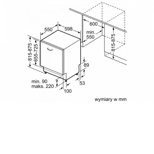Посудомоечная машина BOSCH SMV8YCX02E