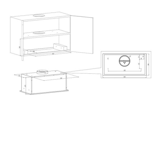 Вытяжка KUPPERSBERG INPUSH 60 B