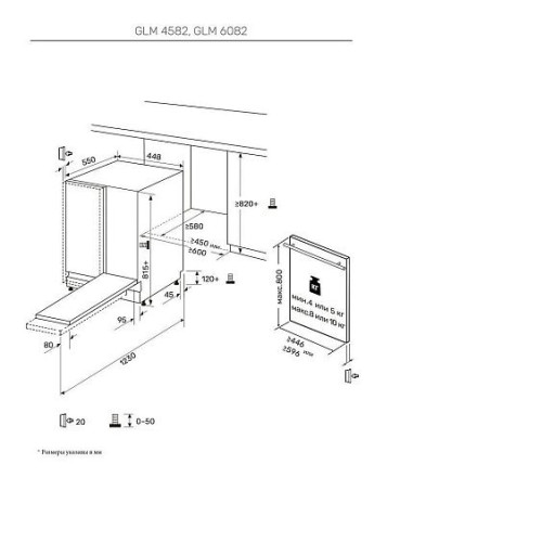 Посудомоечная машина KUPPERSBERG GLM 4582