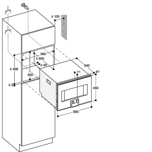Духовой шкаф GAGGENAU BS454101