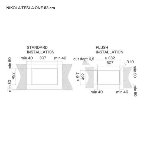 Варочная поверхность ELICA NIKOLATESLA ONE EVO BL/A/83 (PRF0196318)