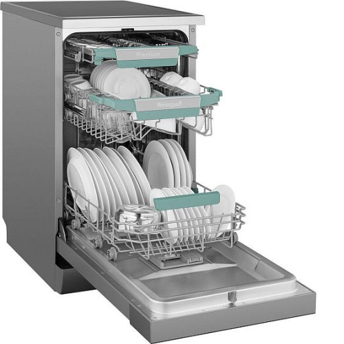 Посудомоечная машина WEISSGAUFF DW 4539 Inverter Touch AutoOpen Inox