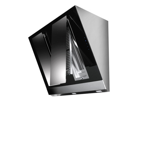 Вытяжка PANDO P-777/90 CRISTAL NEGRO V.1050 ECO SEC