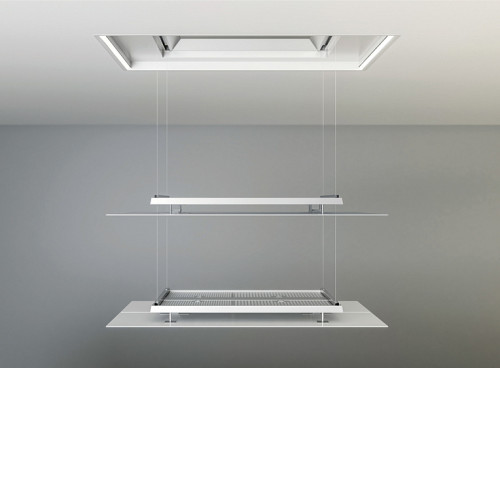 Вытяжка PANDO E-237/130 CRISTAL BLANCO V.1130 ECO SEC