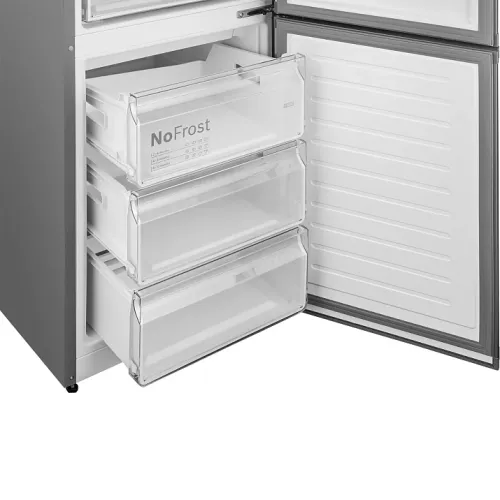 Холодильник WEISSGAUFF WRK 2010 D Inverter NoFrost Inox Soft Close