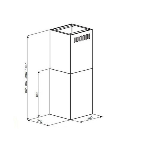 Вытяжка MAUNFELD Bath Isla 401 чёрный