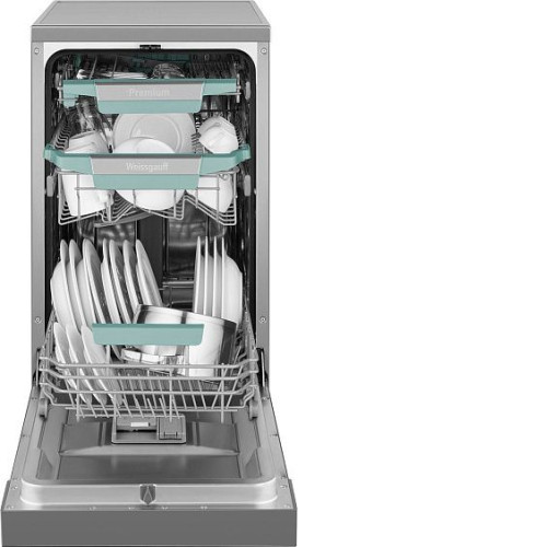 Посудомоечная машина WEISSGAUFF DW 4539 Inverter Touch AutoOpen Inox