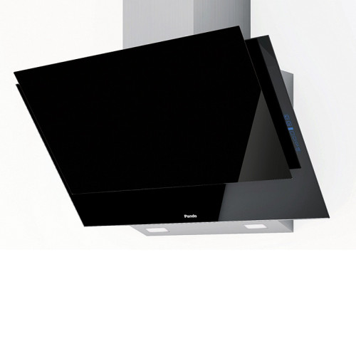 Вытяжка PANDO P-730/90 CRISTAL NEGRO V.1050 ECO SEC PLUS