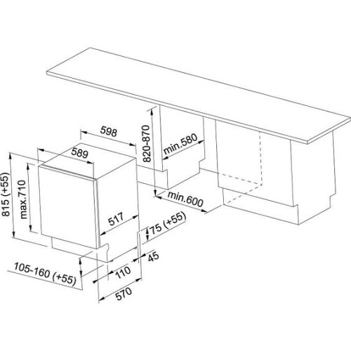 Посудомоечная машина FRANKE FDW 612 E6P A++