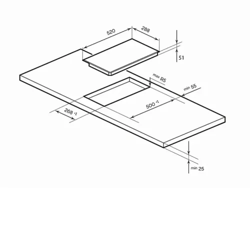Варочная поверхность LEX HH 3021 BL