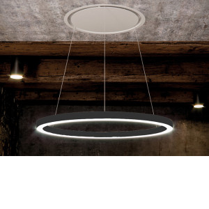 Вытяжка PANDO SKYRING/54 NEGRO V.1130 ECO SEC PLUS