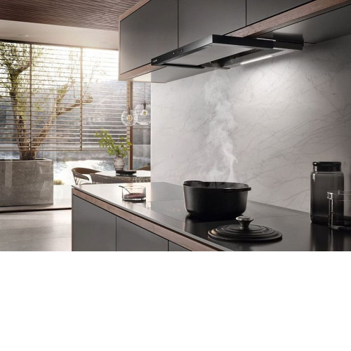 Вытяжка MIELE DAS 2620 матовый черный со сталью