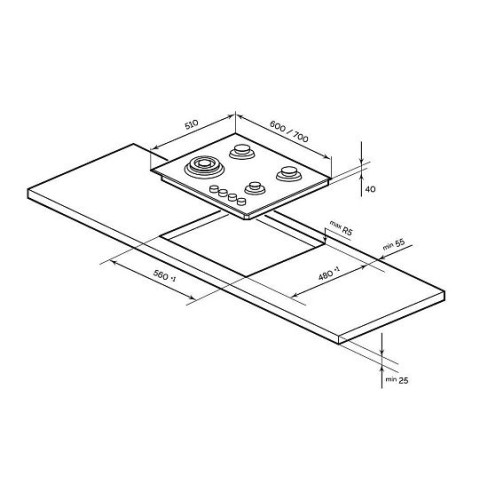 Варочная поверхность LEX GVS 642A IX