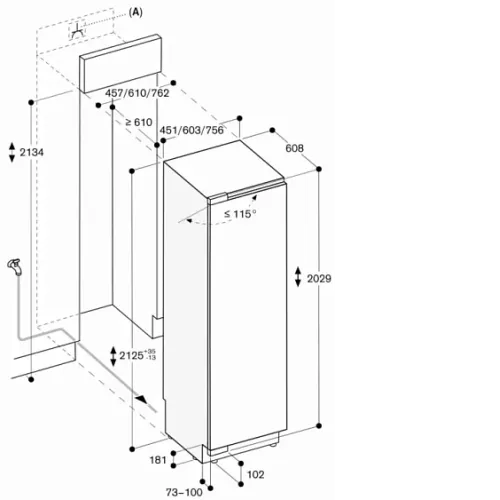 Морозильная камера GAGGENAU RF461306