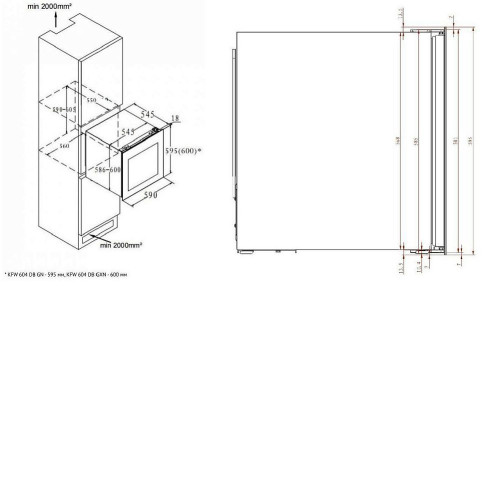 Винный шкаф KORTING KFW 604 DB GXN
