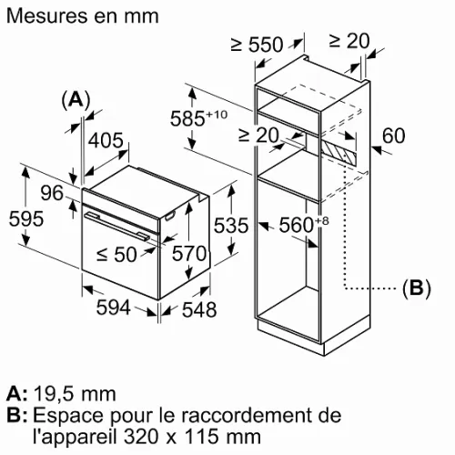 Духовой шкаф BOSCH HQG572EB3