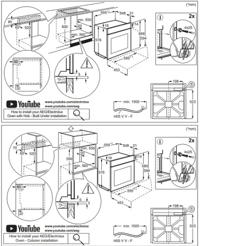 Духовой шкаф ELECTROLUX EOD6F77H