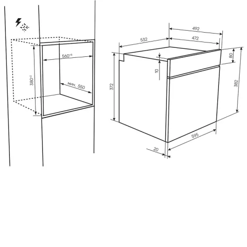 Микроволновая печь KUPPERSBERG HMW 611 BB