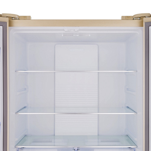 Холодильник TESLER RCD-482I BEIGE GLASS