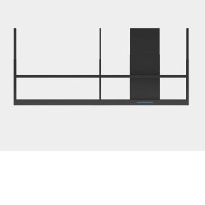 Вытяжка PANDO I-894 DR/90+90 MODULO IZQ. NEGRO MATE V.850 SEC Вытяжка PANDO I-894 DR/90+90 MODULO IZQ. NEGRO MATE V.850 SEC