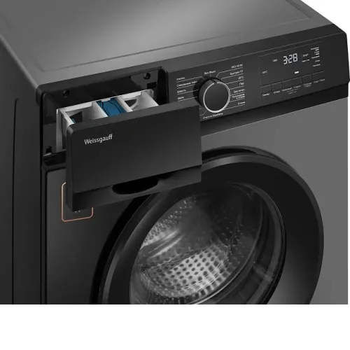 Стиральная машина WEISSGAUFF WM 45106 Steam Grey