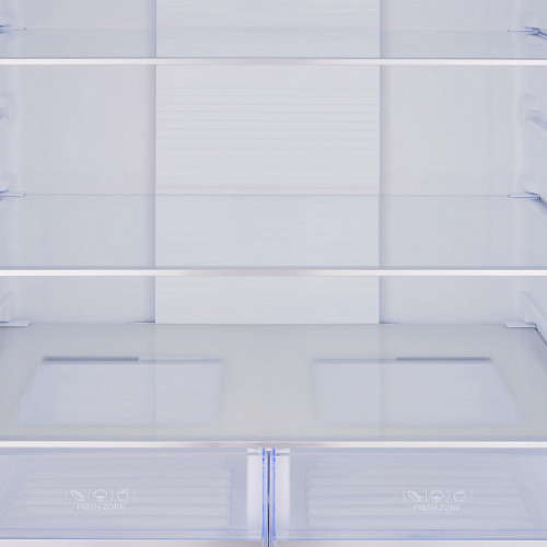 Холодильник TESLER RCD-482I BLACK GLASS