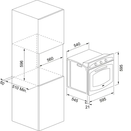 Духовой шкаф FRANKE FCO 82 H OA (116.0696.545)