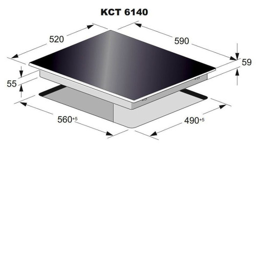 Варочная поверхность KAISER KCT 6140 FI