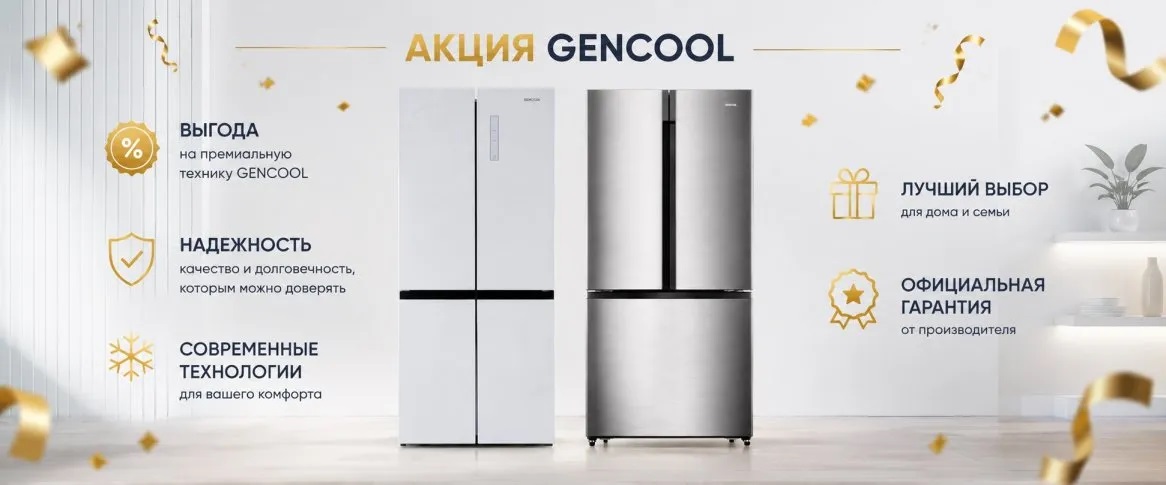 Акция GENCOOL «Лето 2026» Акция GENCOOL «Лето 2026»